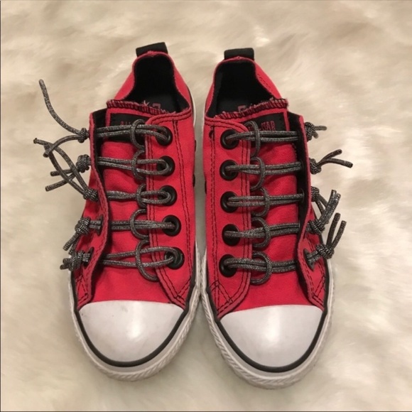 EUC Converse All Stars, Pink—Girls, 12.5 - Picture 2 of 4